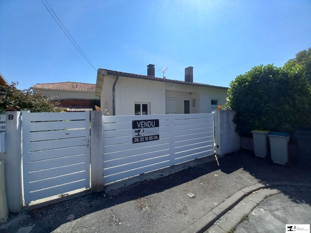 Maison de plain pied 4 pièces à Cazeres