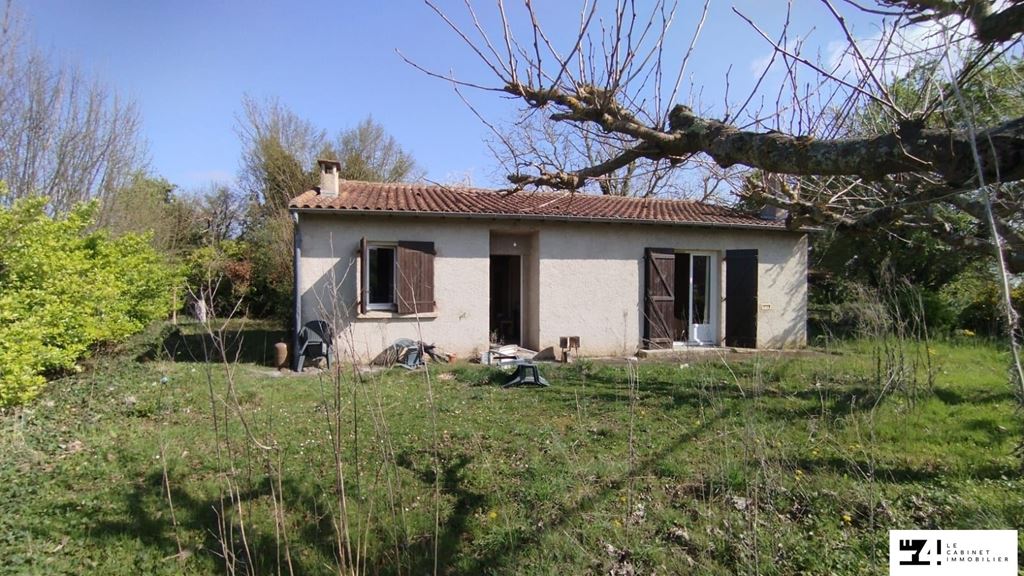 Maison de plain pied 3 pièces à Mondavezan
