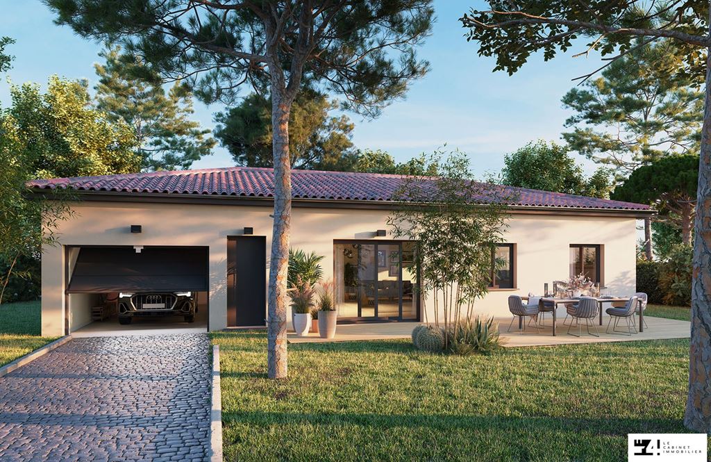 Maison Contemporaine 4 pièces à Palaminy